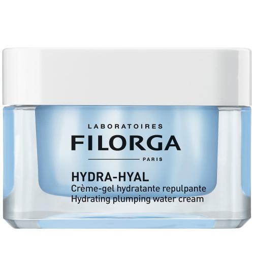 Filorga Hydra-Hyal Hydrating Plumping Water Cream Ενυδατική Κρέμα Gel Προσώπου με Υαλουρονικό Οξύ για Μεικτές, Λιπαρές Επιδερμίδες 50ml